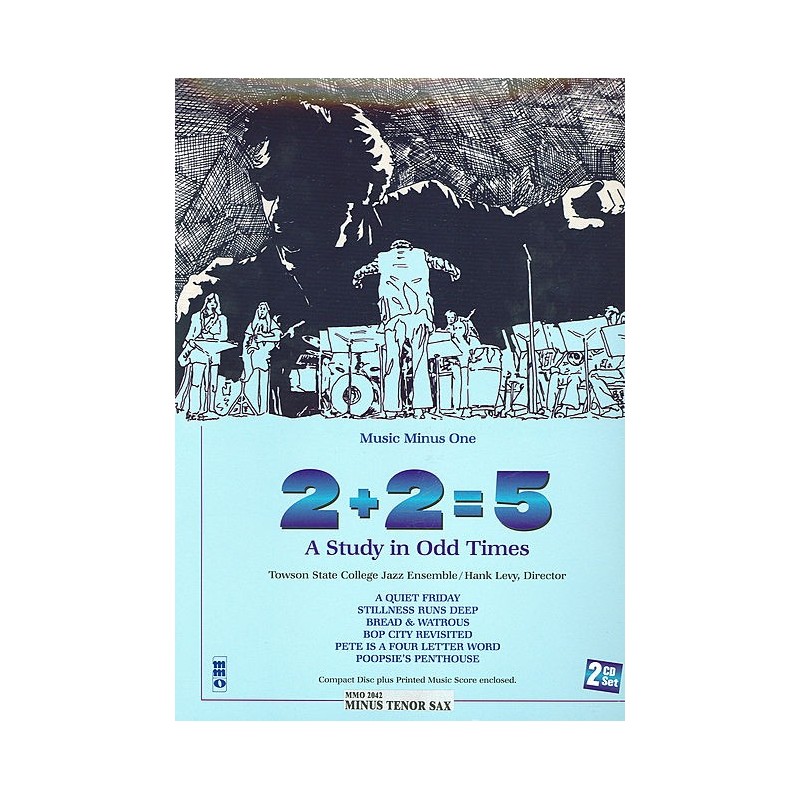 A Study In Odd Times Tenor Sax (score/2 CD Minus One)