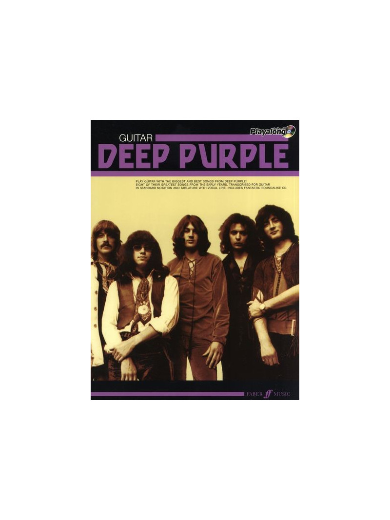 Authentic Playalong Guitar: Deep Purple (book/CD)