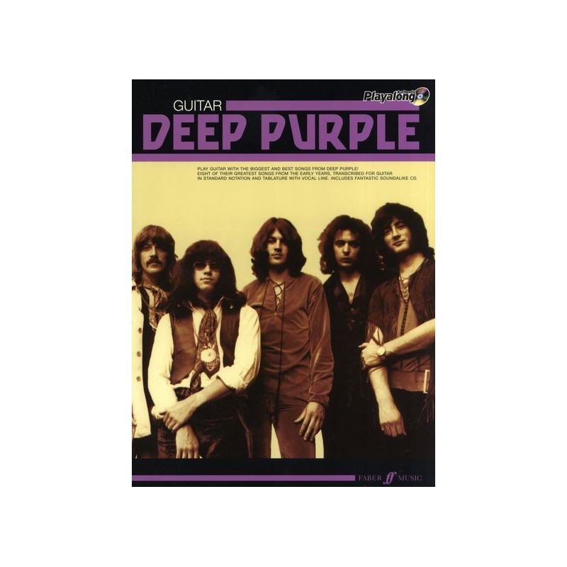 Authentic Playalong Guitar: Deep Purple (book/CD)