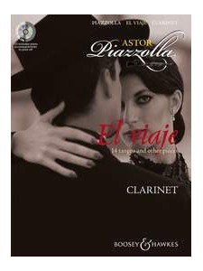 El Viaje - 14 Tangos and Other Pieces Clarinet (book/CD)