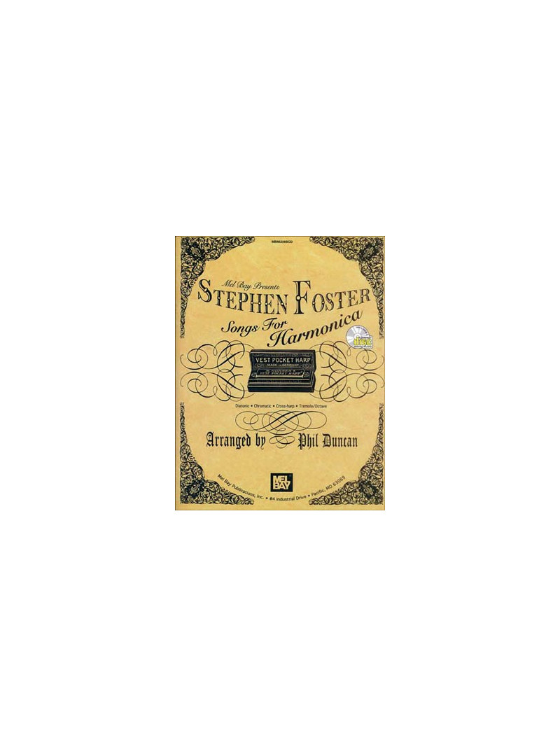Stephen Foster Songs for Harmonica (book/CD)