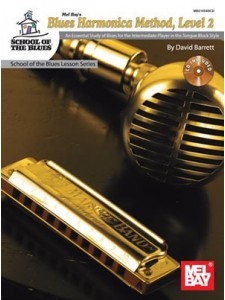 Blues Harmonica Method, Level 2 (book/CD)