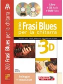 200 frasi blues per la chitarra in 3D (libro/CD/DVD)