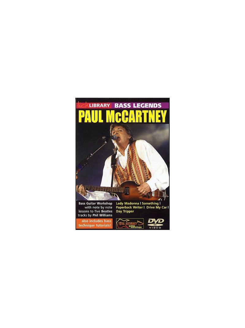 Lick Library: Bass Legends - Paul McCartney (DVD)