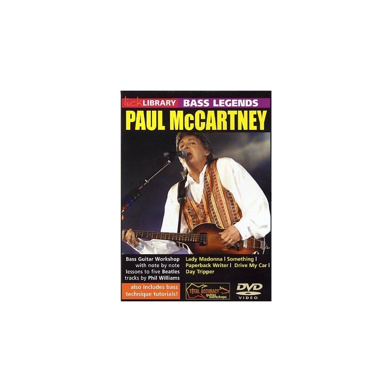 Lick Library: Bass Legends - Paul McCartney (DVD)