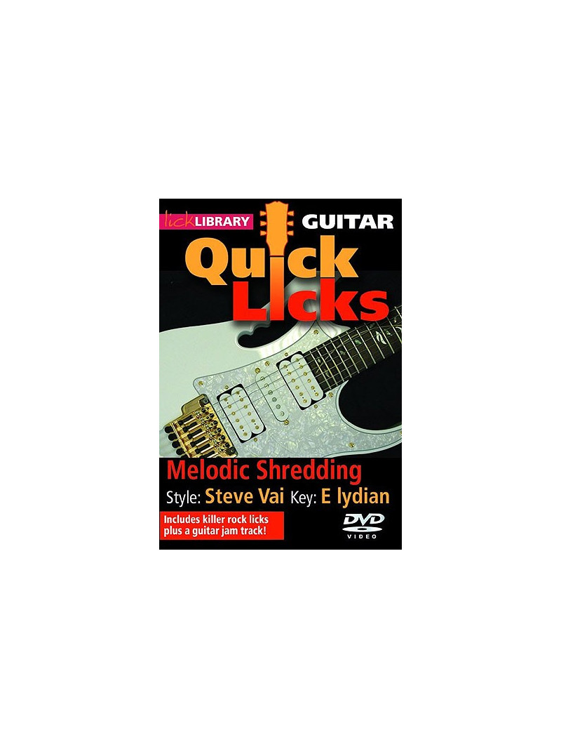 Lick Library: Melodic Shredding (DVD)