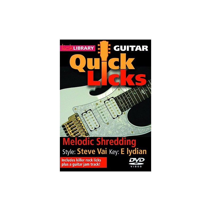Lick Library: Melodic Shredding (DVD)