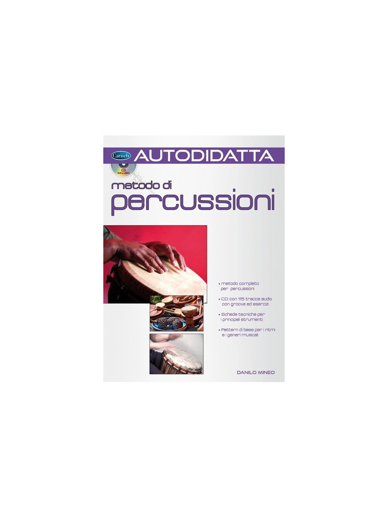 Metodo di Percussioni Autodidatta (libro/CD)