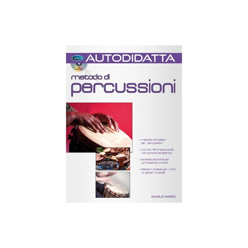 Metodo di Percussioni Autodidatta (libro/CD)