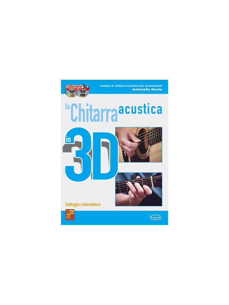 La chitarra acustica in 3D (libro/CD/DVD)