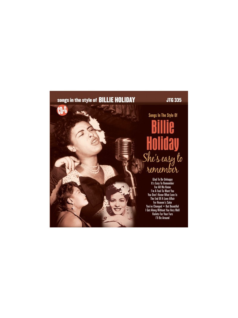 Billie Holiday: She's Easy To Remember (CD sing-along)