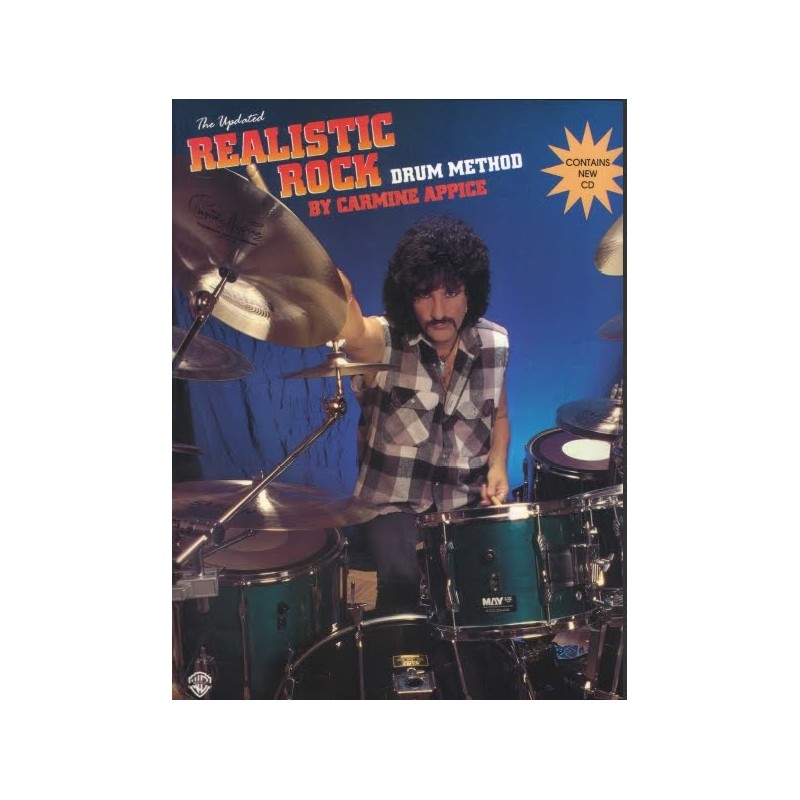 Realistic Rock Drum Method (book/CD)
