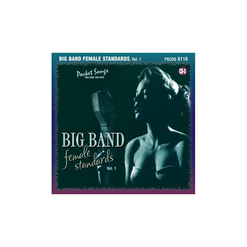 Big Band Female Standards, Vol. 1 (CD sing-along)