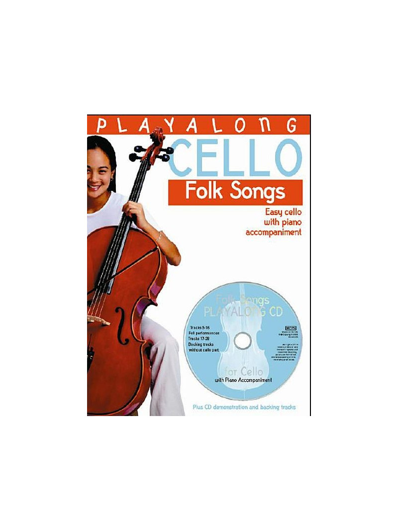 Playalong Cello - Folk Songs (book/CD)