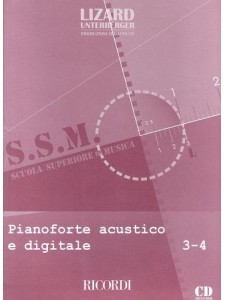 Scuola di Pianoforte Acustico e Digitale vol.3-4 (libro/CD)