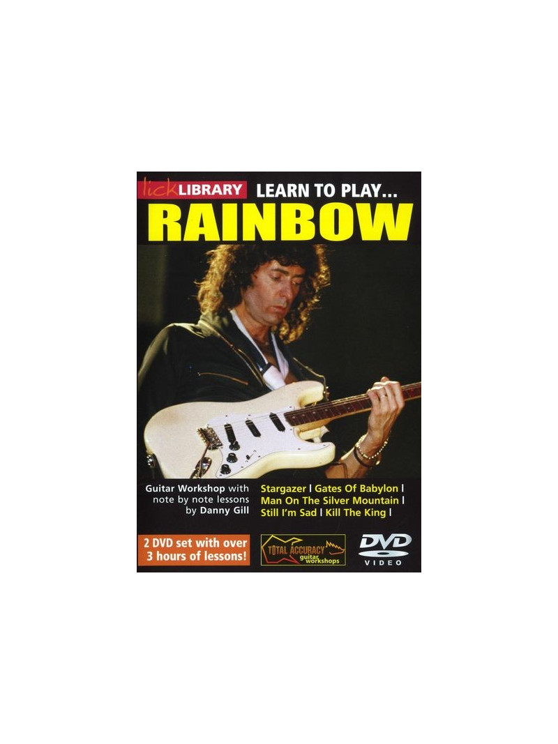 Lick Library: Learn To Play Rainbow (2 DVD)