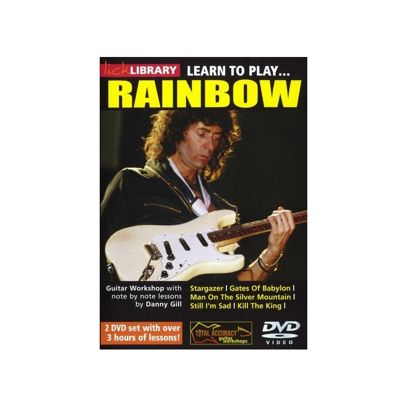 Lick Library: Learn To Play Rainbow (2 DVD)