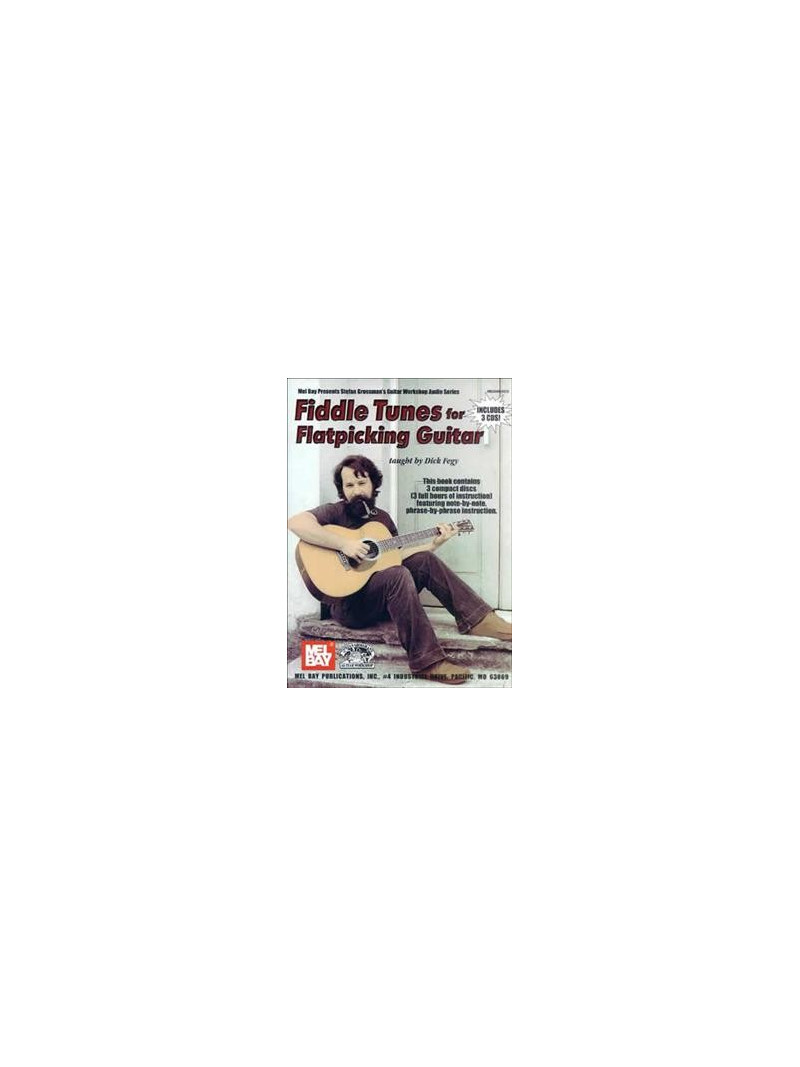 Fiddle Tunes for Flatpicking Guitar (book/3 CD)