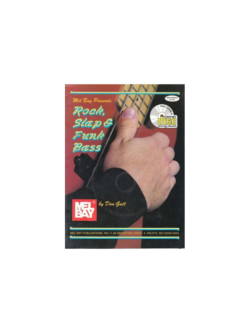 Rock, Slap & Funk Bass (book/CD)