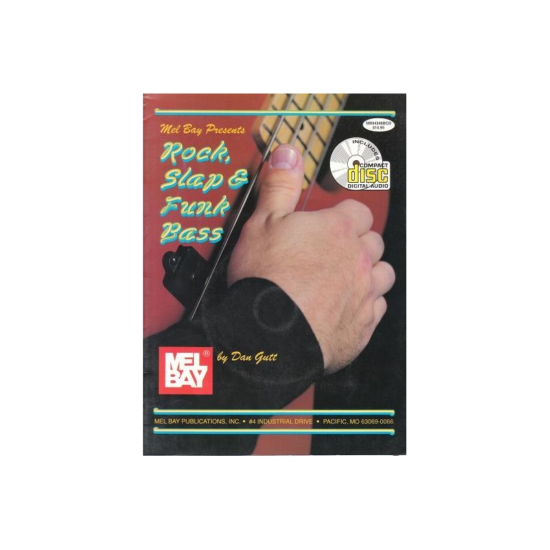 Rock, Slap & Funk Bass (book/CD)