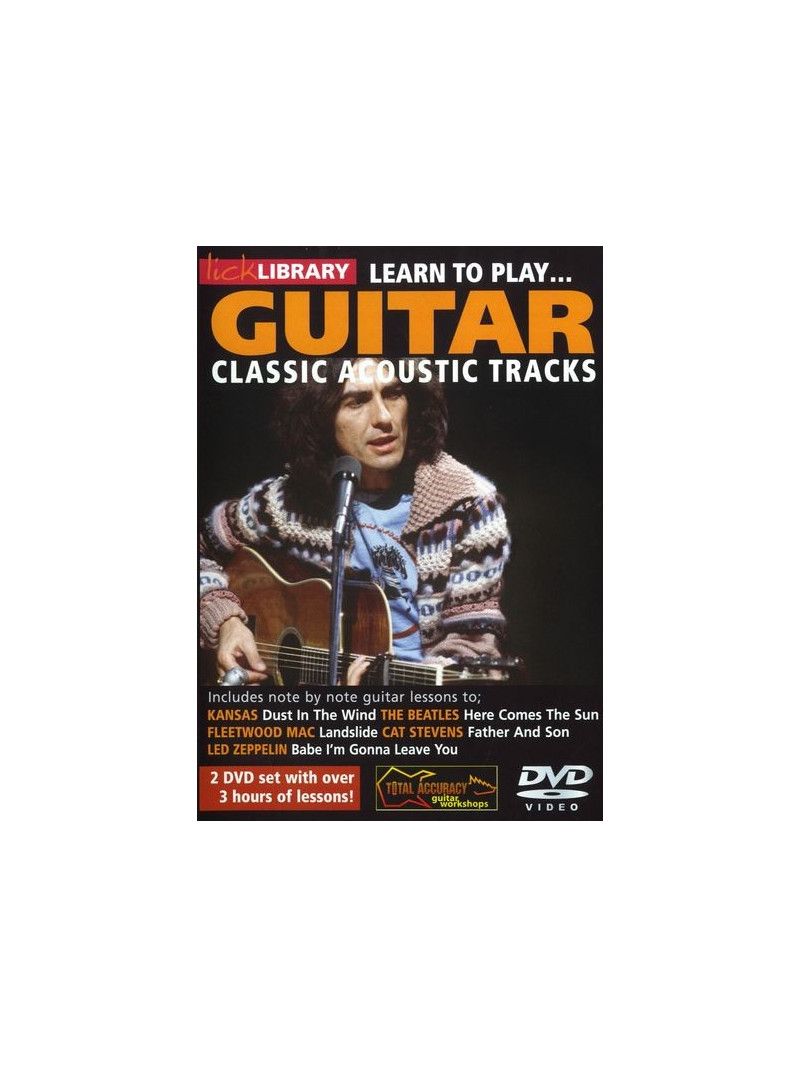 Lick Library: Learn To Play Classic Acoustic Tracks (2 DVD)