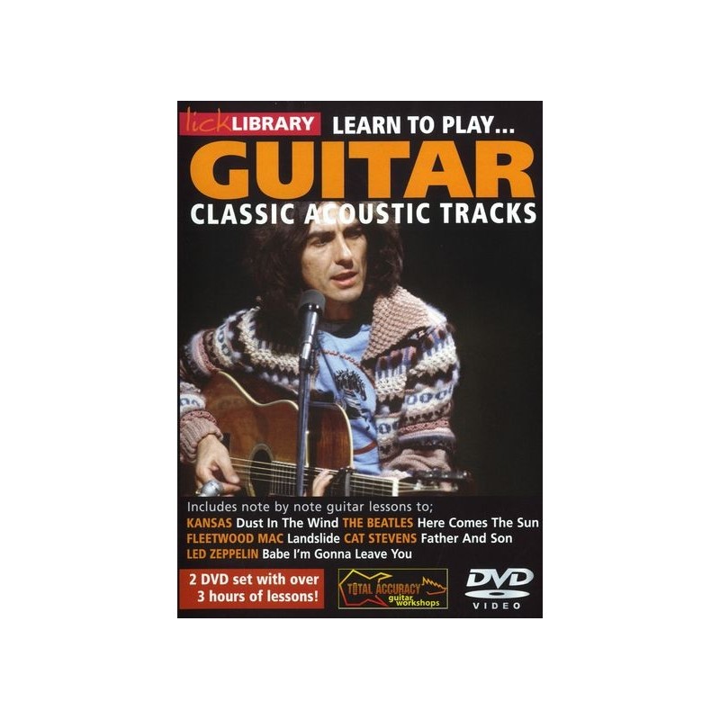 Lick Library: Learn To Play Classic Acoustic Tracks (2 DVD)