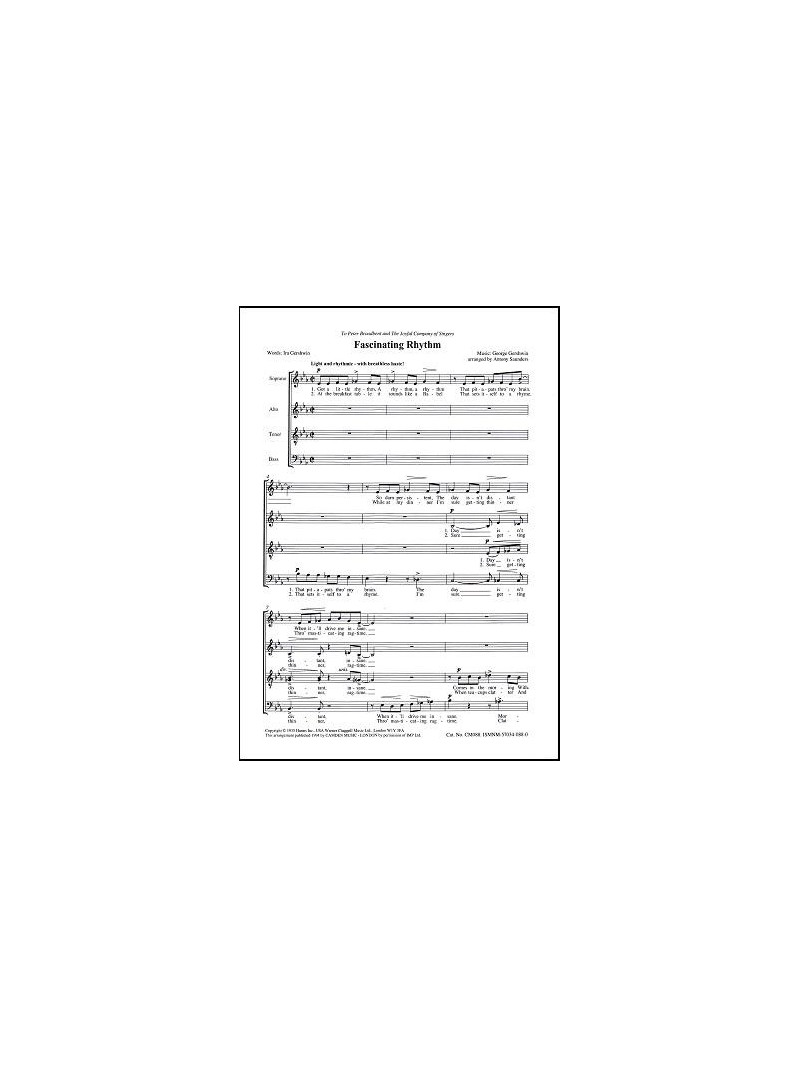 Fascinating Rhythm (choral)