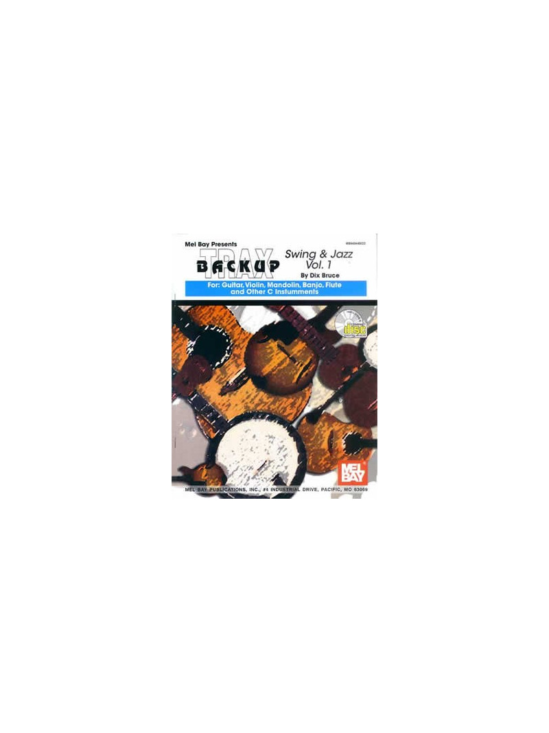 Swing & Jazz For Guitar, Violin, Banjo (book/CD play-along)