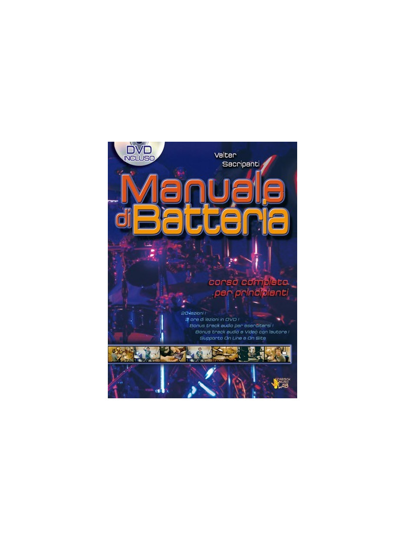 Manuale di batteria (libro/DVD)