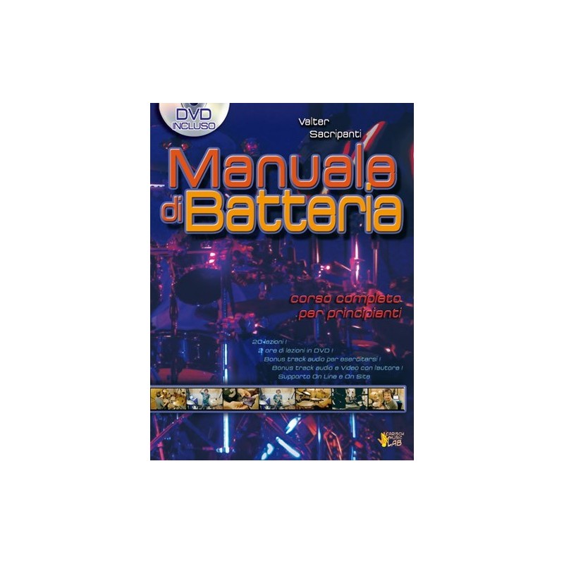 Manuale di batteria (libro/DVD)