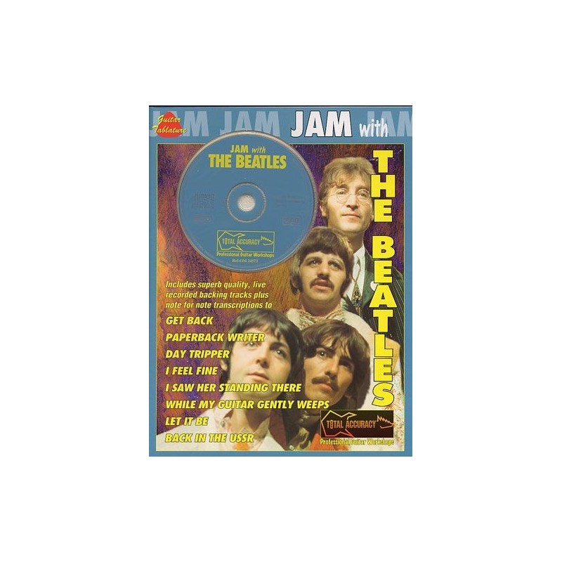 Jam With The Beatles (book/CD)