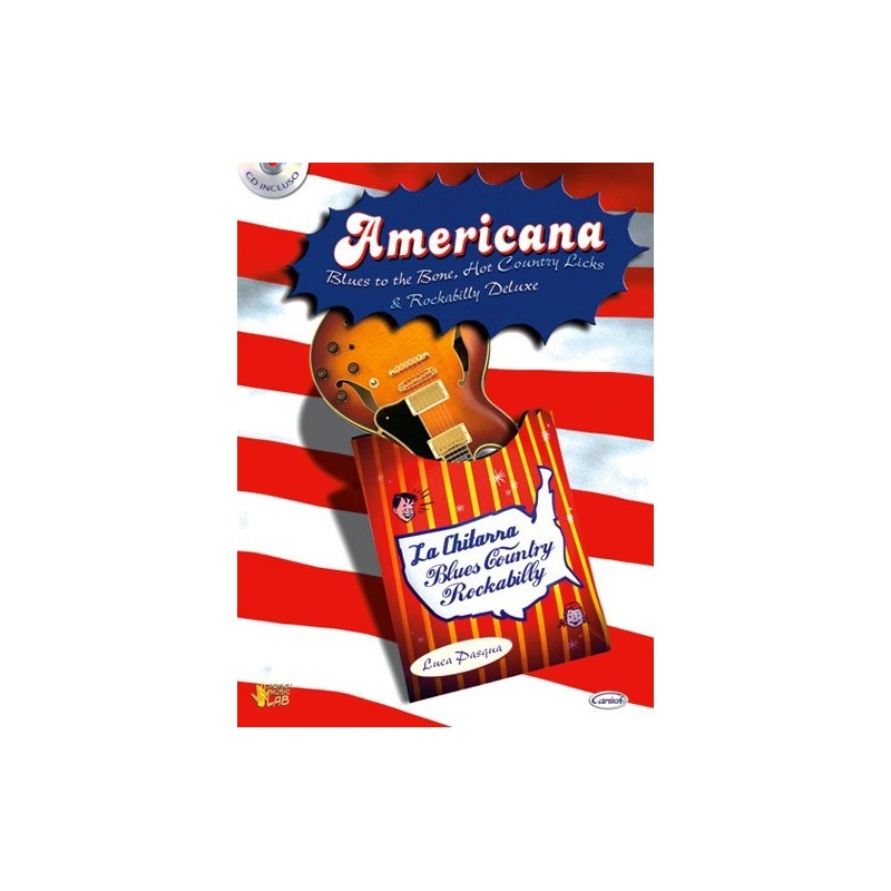Americana - La chitarra blues, country, rockabilly (libro/CD)