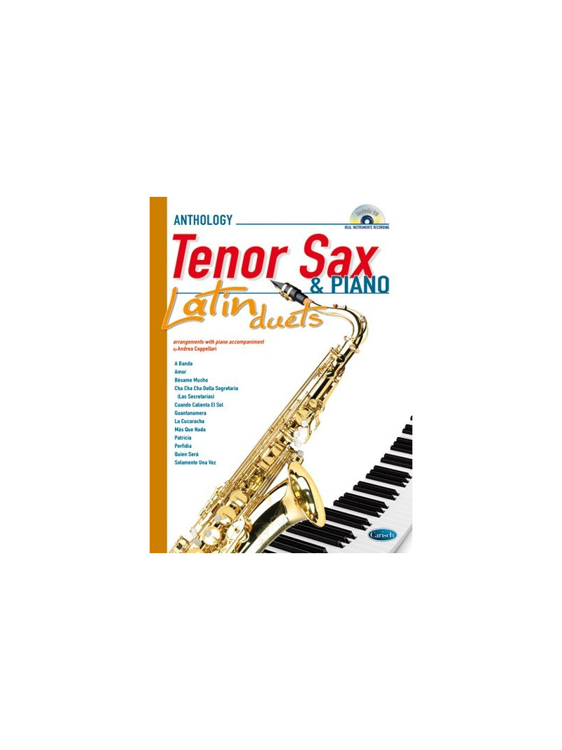 Latin Duets For Tenor Sax & Piano (book/CD)