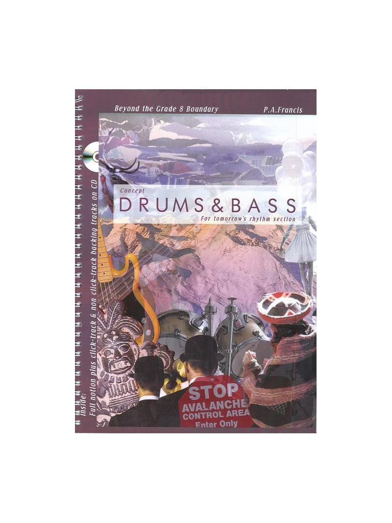 Concept Drum And Bass - For Tomorrow's Rhythm Section (book/CD)
