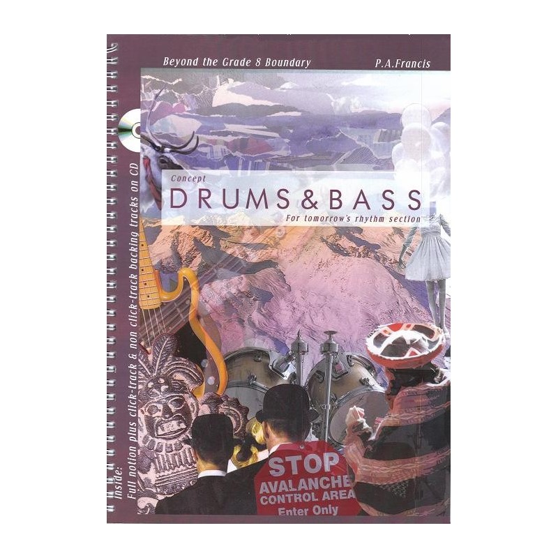 Concept Drum And Bass - For Tomorrow's Rhythm Section (book/CD)