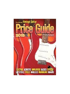 2013 Official Vintage Guitar Magazine Price Guide