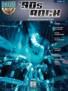 '90s Rock: Drum Play-Along Volume 6 (book/CD)