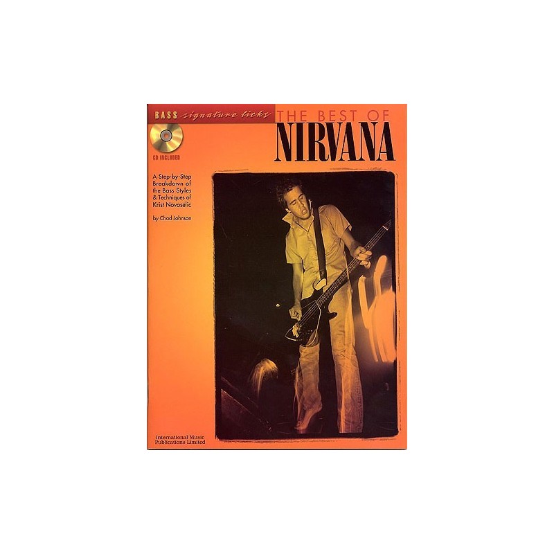 The Best Of Nirvana: Bass Signature Licks (book/CD)