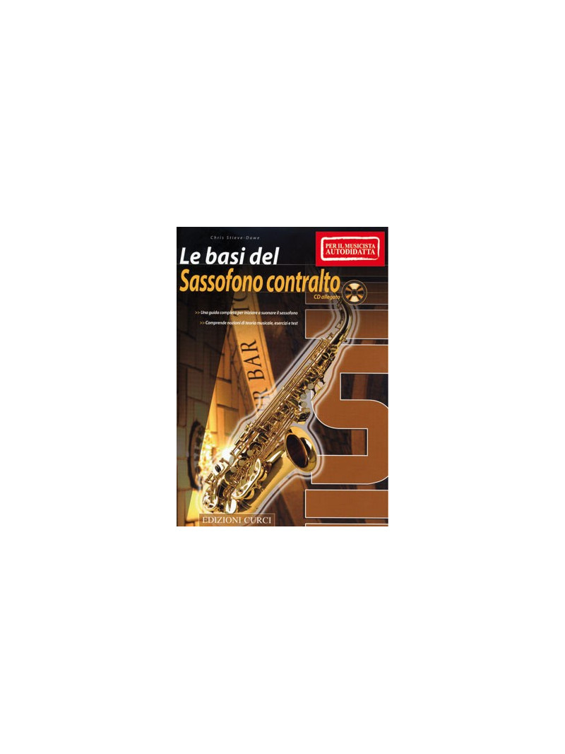 Le basi della sassofono contralto (libro/CD)