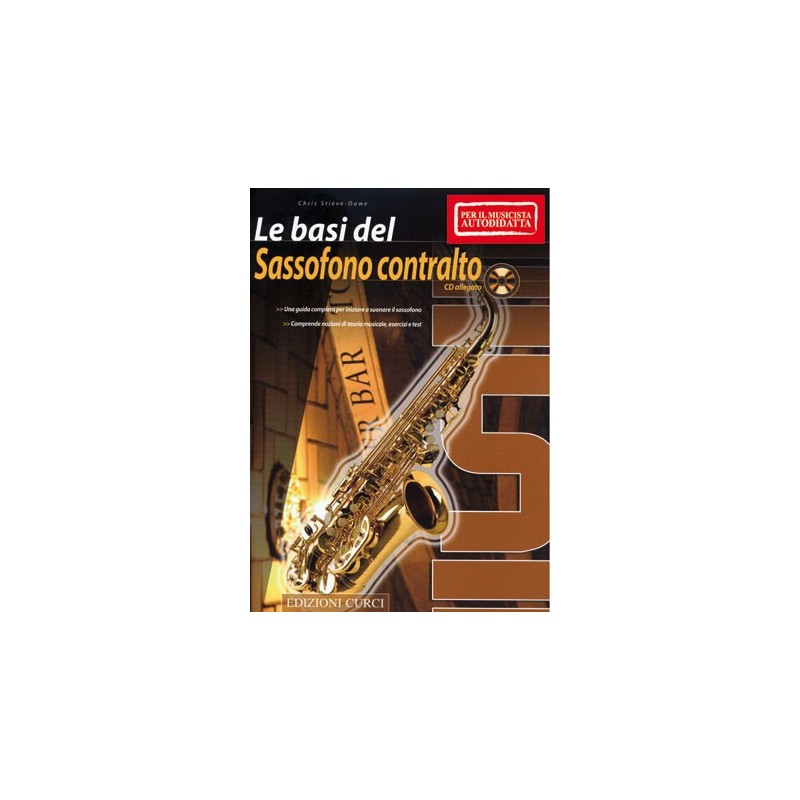 Le basi della sassofono contralto (libro/CD)