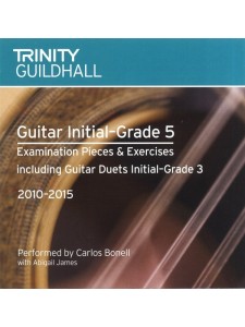 Guitar CD 2010-2015 initial-Grade 5 (CD)