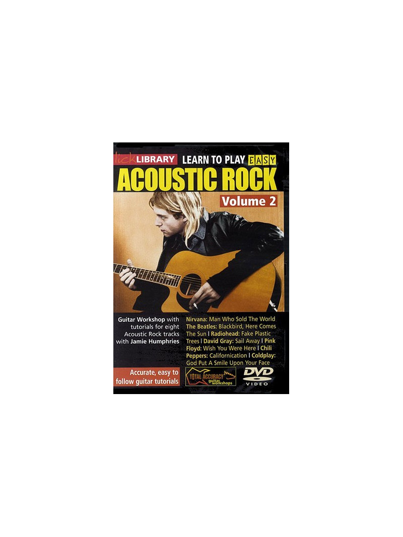 Lick Library: Learn to Play Acoustic Rock Volume 2 (DVD)