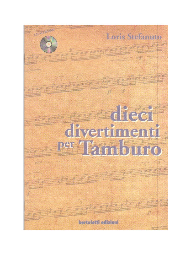 Dieci Divertimenti per Tamburo (book/CD)