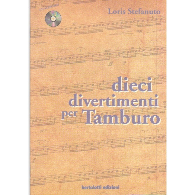 Dieci Divertimenti per Tamburo (book/CD)