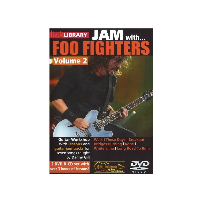 Lick Library: Jam With Foo Fighters - Volume 2 (2 DVD/CD)