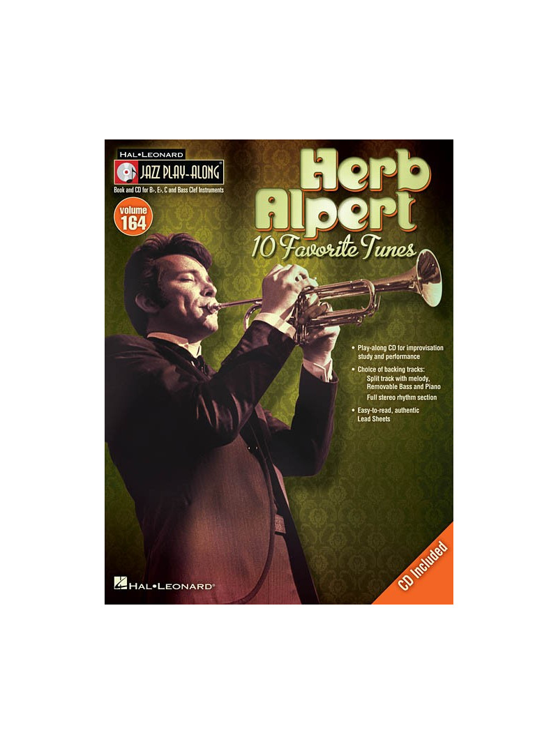 Jazz Play-Along volume 164: Herb Alpert (book/CD)