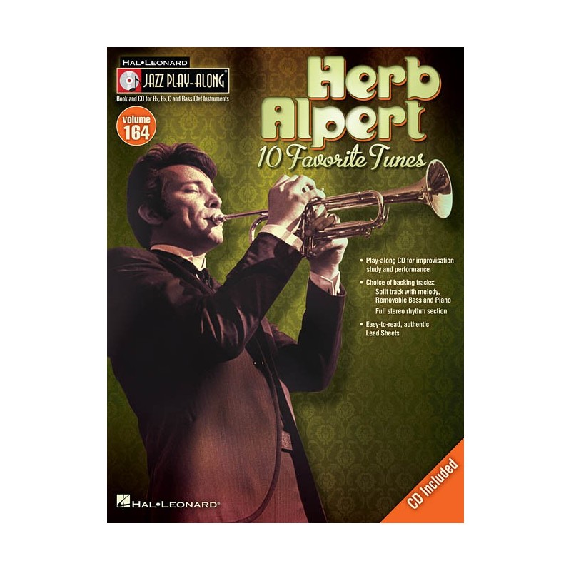 Jazz Play-Along volume 164: Herb Alpert (book/CD)
