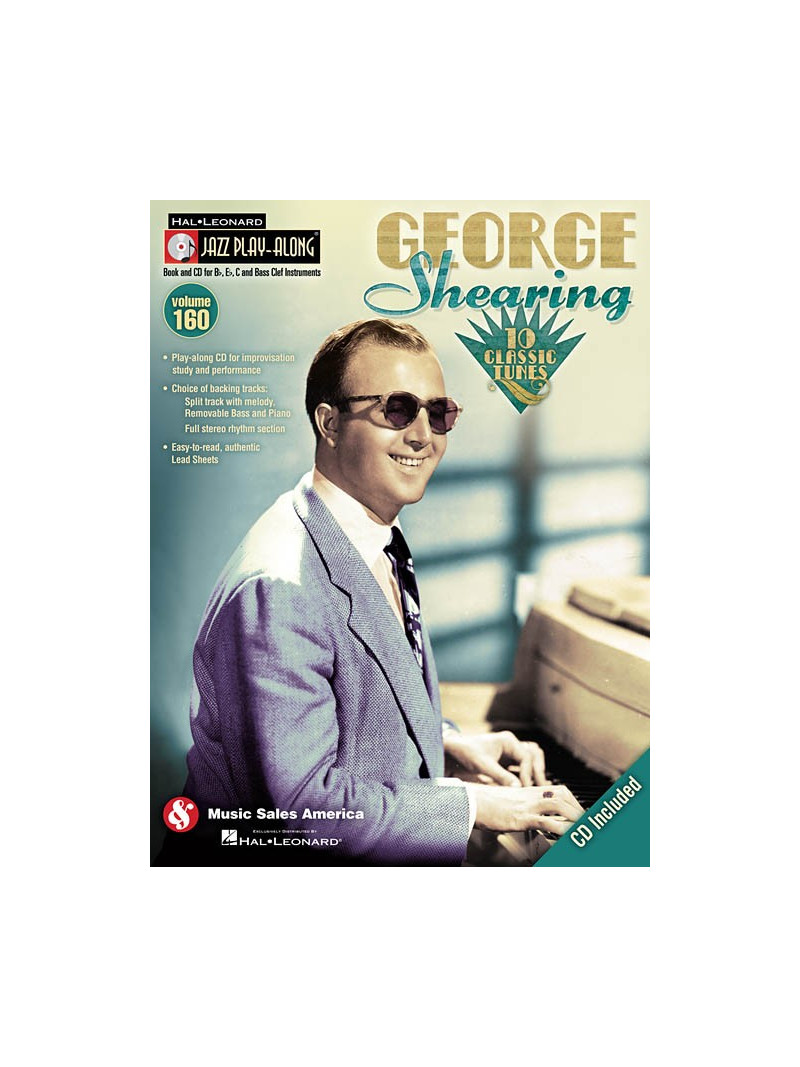 Jazz Play-Along volume 160: George Shearing (book/CD)