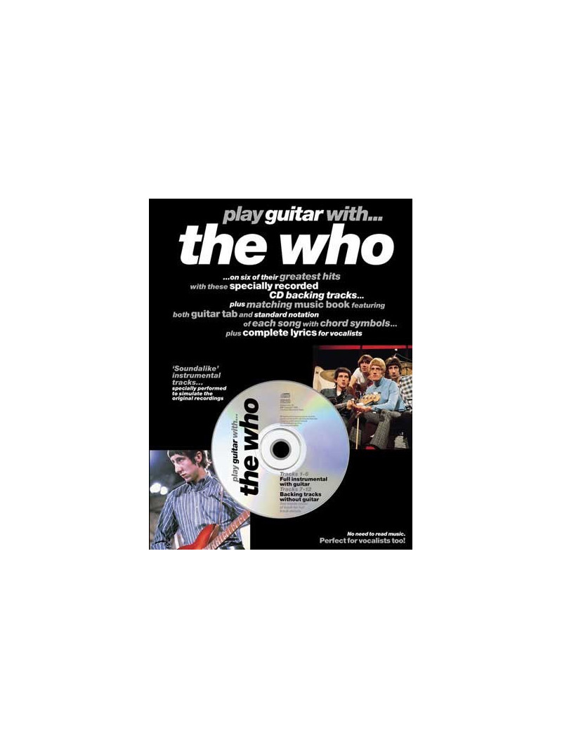 Play Guitar with the Who (book/CD play-along)