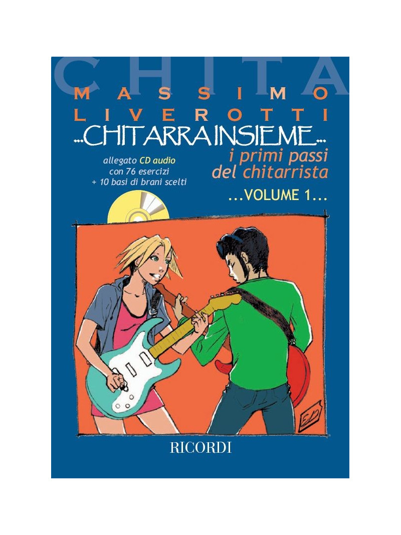 Chitarra insieme ... i primi passi vol.1 (libro/CD)